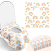 30 Pack Toilet Seat Covers Disposable, Individually Wrapped for Travel, Large Waterproof Potty Covers for Kids and Adults,Toddle