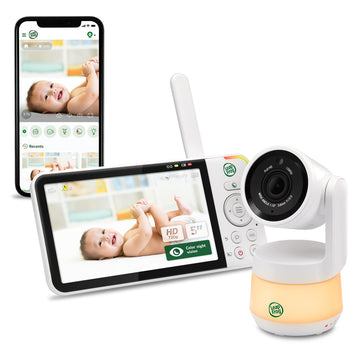 Leapfrog Lf925Hd Baby Monitor With Camera And Audio,1080P Wifi Remote Access Baby Monitor, 360 Pan & Tilt Camera, 8X Zoom, 5
