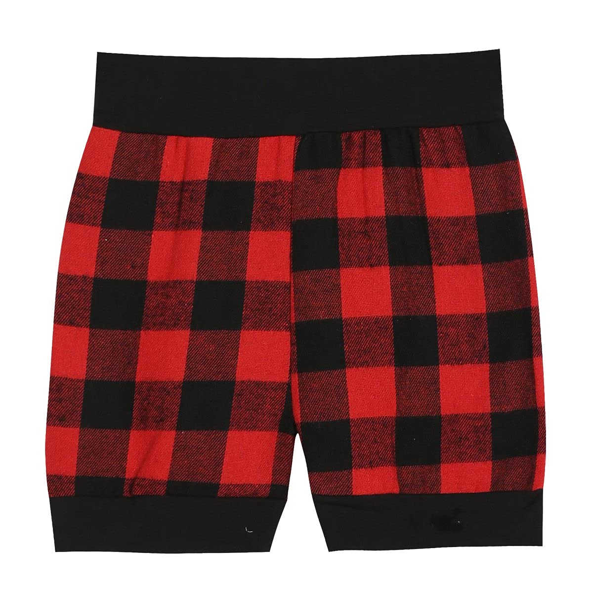 Newborn Baby Boys Girls Deer Little Man Letter Printing Plaid Shorts Outfit Set (White02, 0-3 Months)