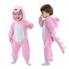 Tonwhar Infant And Toddler Halloween Cosplay Costume Kids' Animal Outfit Snowsuit(1-3 Months,Pink Dinosaur)