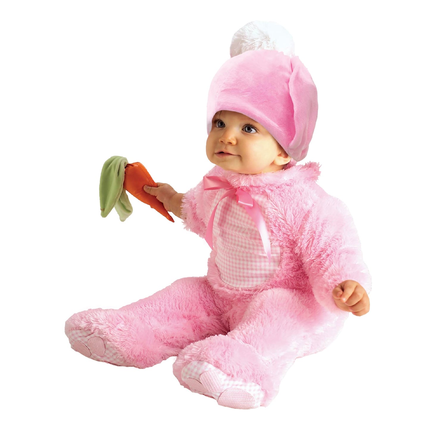 Rubies Baby Girls 12-18 Months Precious Little Rabbit Infant and Toddler Costume, Pink