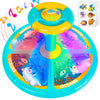 GODELAIF Sit and Spin, Christmas Birthday Gift Toddlers Sit and Spin Toy for 3 4 Years Old Girl Boy, 360 Ocean Interactive Senso