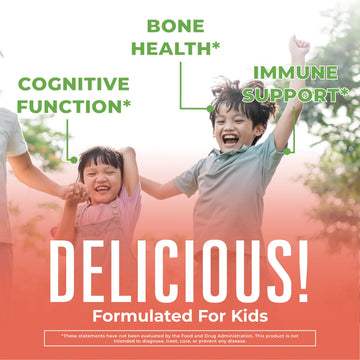 Kids Vitamins By Maryruth'S | Usda Organic | Kids Multivitamin Gummies + Postbiotics For Ages 4+ | Multivitamin For Kids With La