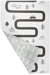 Baby Care Play Mat (Large, Nordic Trails - Tribal) 82'' X 55'' Original One-Piece Reversible Rollable Waterproof Play Mat For In