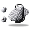 Smttw Car Seat Covers For Babies Baby Car Seat Covers, Infant Car Canopy For Spring Summer Autumn Winter, Universal Fit, Snug Wa