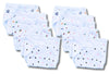 Sunuo Washable Reusable Multicolor Hosiery Cotton Diapers, Nappies, Langots For Newborn Babies (06 Months), Pack Of 10, Soft, B