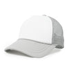 Dalix Infant Trucker Hat Baby Cap Tiny Extra Small Girls Boys In Gray White