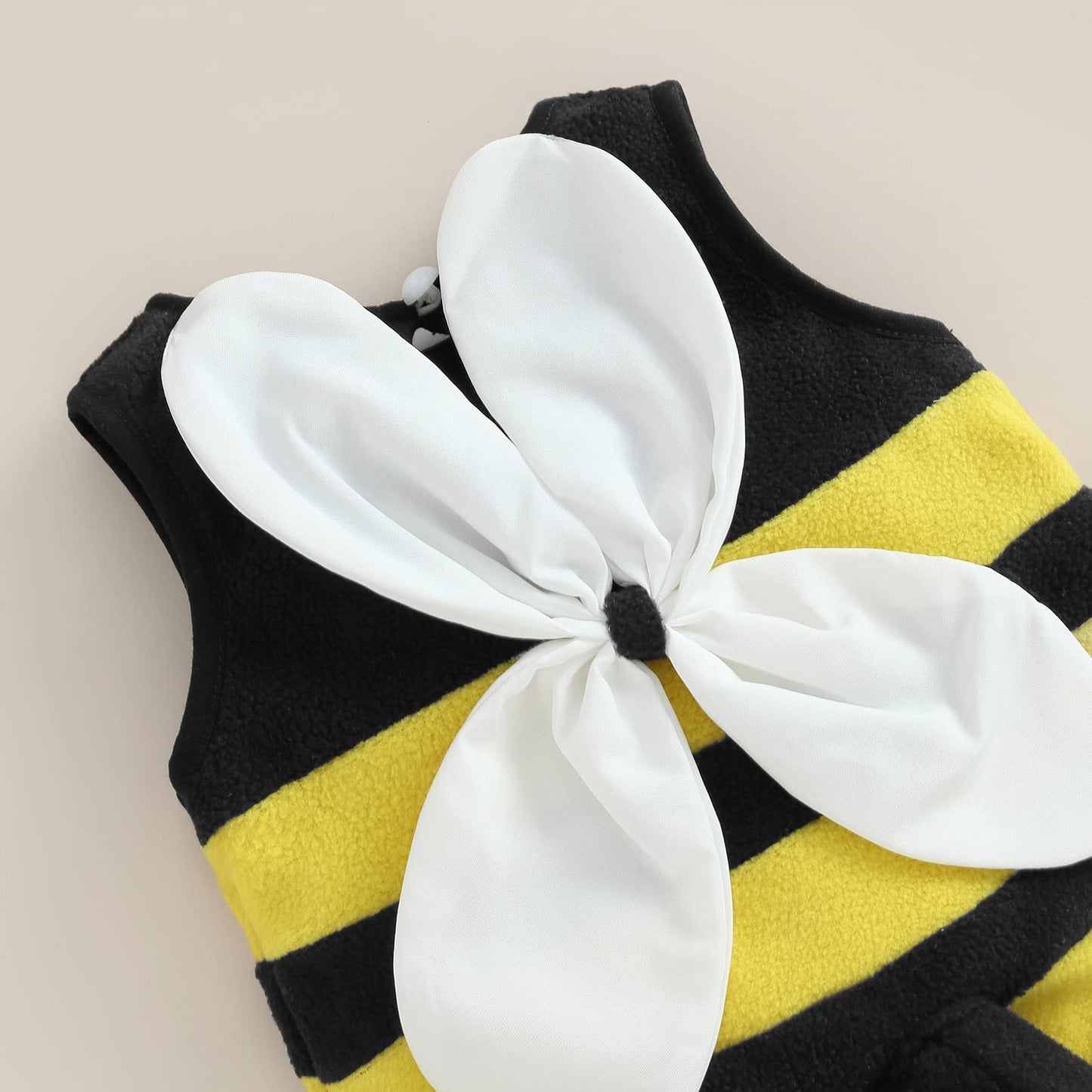 Visgogo Baby Boy Girl Halloween Pumpkin Romper Bodysuit+Hat+Shoes 3Pcs Outfit Costumes (D-Bee, 0-6 Months)