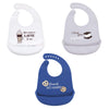 Hudson Baby Unisex Baby Silicone Bibs, You Mean A Latte, One Size