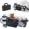Jayobgo Double Stroller Organizer Bag For Bob Baby Jogger City Mini Gt2 Jeep Stroller, Universal Stroller Caddy Accessories With
