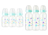 Parents Choice Baby Bottles - Slow Flow Bottles - 9Oz Baby Bottles - 5Oz Baby Bottles - Six Total Bottles