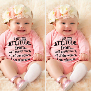 Alicado Newborn Infant Baby Girls Cotton Bodysuit Romper Jumpsuit Clothes Outfits (3-6Months) Pink