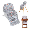 High Chair Pad, High Chair Cushion, Cute Pattern, Comfortable Seat Belt Design, Soft And Comfortable Seat Cushion Breathable Pad
