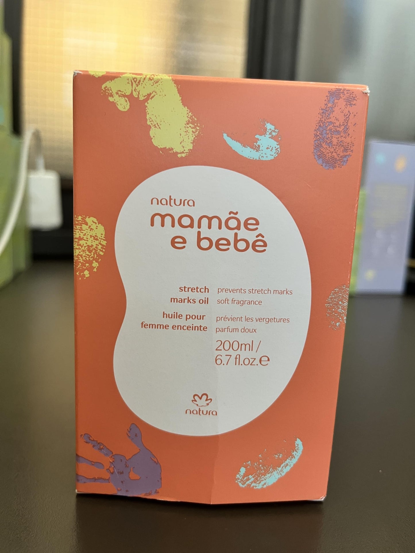 Natura Mom Stretch Marks Oil - Mame E Beb - 200 Ml