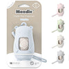Teddy Bear Diaper Bag Dispenser | Diaper Trash Bags on the Go Dispenser w/Silicon Strap | 15 UNSCENTED Baby Poop Bags per Roll |