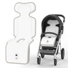 Bellas Friends Baby Stroller Cooling Pad with 2 Built-in Blower Up to 10H MAX 10000 mAh Rechargeable 3 Speed Adjustable Car Sea