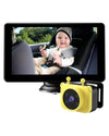 7-Inch Hd 1080P Baby Car Camera, 3X Zoom, 940Nm Night Vision, Touchscreen, Recording & Picture, Supports Tf Card (64G), Easy Ins