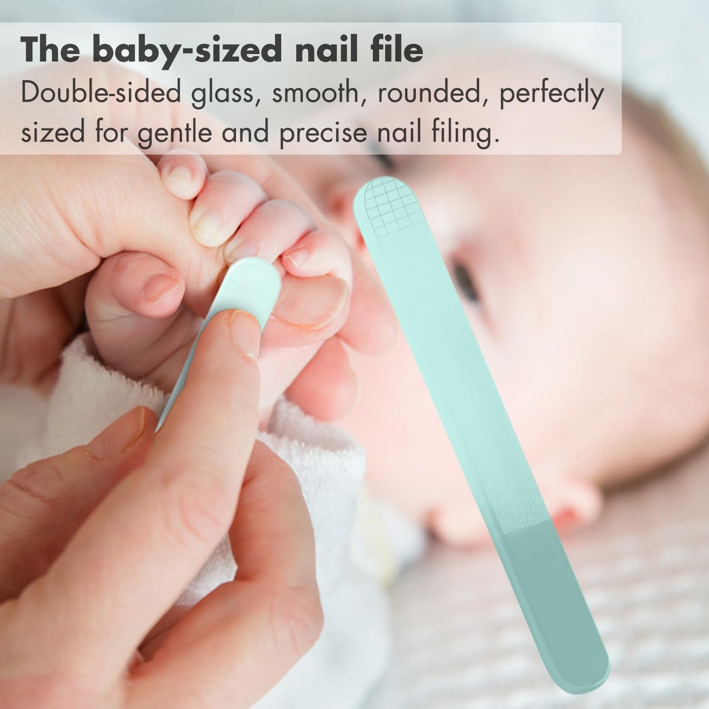 Yiveko Baby Nail Kit, 4-In-1 Baby Nail Care Set With Cute Case, Baby Nail Clipper, Scissor, Nail File & Tweezer, Baby Manicure K