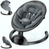 Babybond Baby Swings For Infants, Bluetooth Infant Swing With Music Speaker, 3 Seat Positions, 5 Point Harness Belt, 5 Speeds An