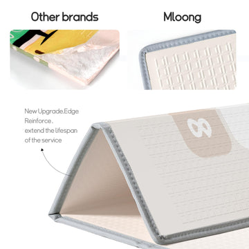 Mloong Baby Playmat, 71X59Inch Play Mat For Floor, Large Playmat For Babies And Toddlers,Indoor Kids Carlwing Mat,Outdoor Baby A