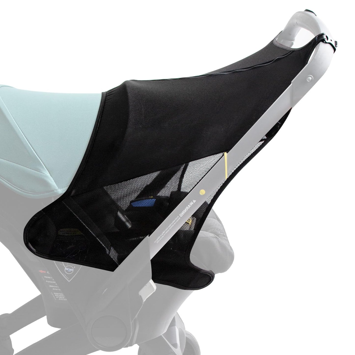 Stroller Sun Shade, Functional Sun Protection Extension Compatible with Doona car seat Stroller, 360 Sun Shade Baby Car seat UV