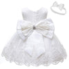 Lzh Christening Dresses For Baby Girl 0-3 Months, Baby White Dress,Baptism Dresses For Baby Girl Party Dress Pageant