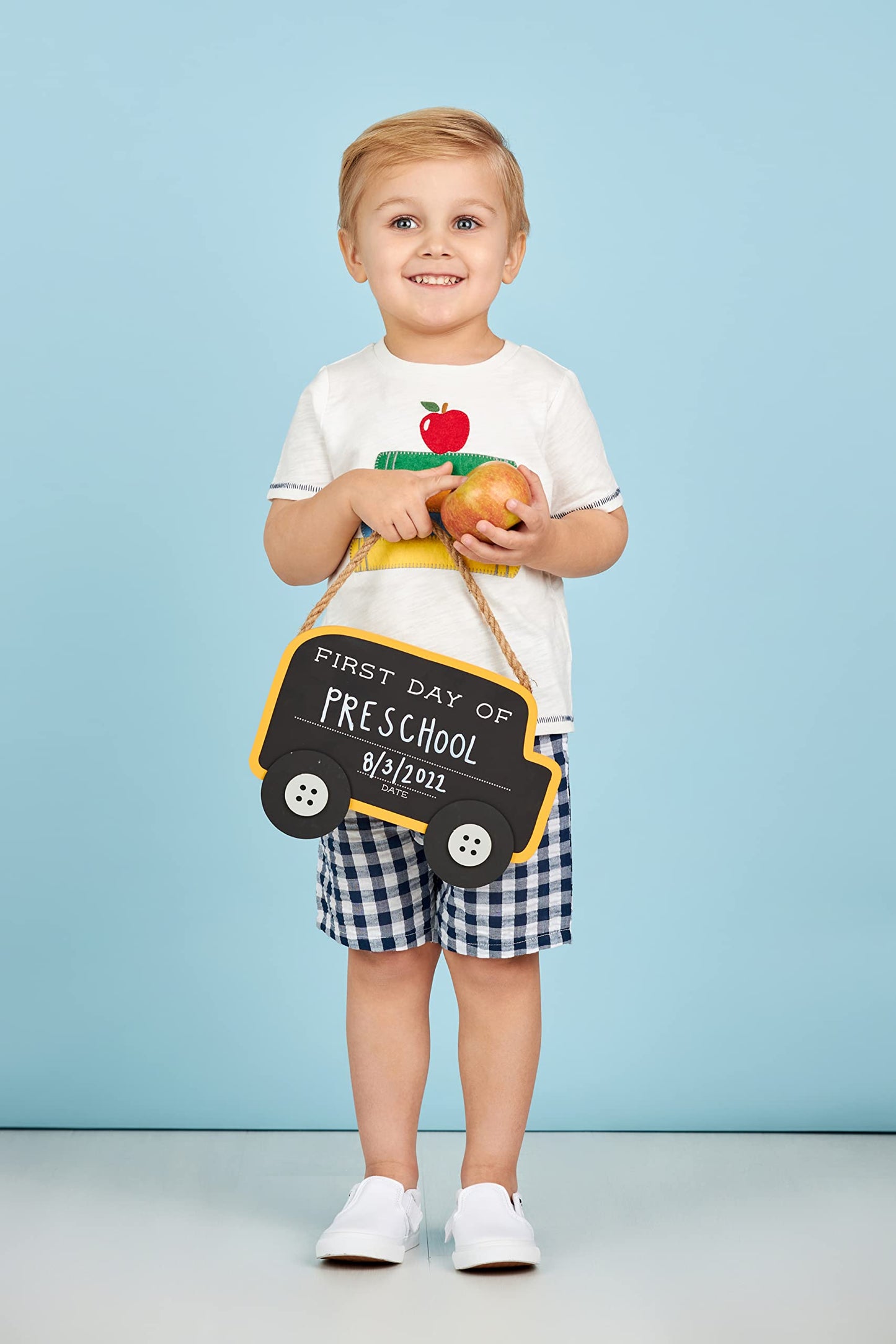 Mud Pie Baby Boys T-Shirt Mud Pie Back To School Toddler Boy T Shirt And Short Set, Boy, Small 12-18M Us