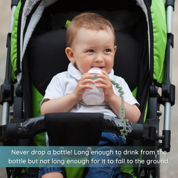 Toy Safety Straps, 4 Pack Silicone Sippy Cup Straps, Sippy Cup Leash For Baby, Keep Bottles And Sippy Cups Close At Hand And Off