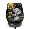NDISTIN Elephant Baby Car Seat Sunshade Cover Sunflower Baby Seat Sunshade Cover Protects Your Baby Seat from The Sun Heat and E