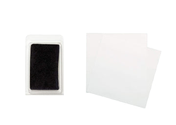 Little Pear Baby Handprint & Footprint Frame, Gender-Neutral Baby Prints Frame, Baby Girl Or Baby Boy Prints Picture Frame, Whit