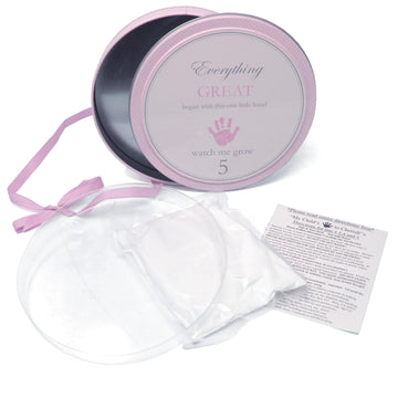 Child To Cherish Handprints Tower Of Time Kit, Pink