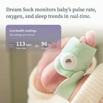 Owlet Dream Duo Smart Baby Monitor: Fda-Cleared Dream Sock Plus Owlet Cam 2- Tracks & Notifies For Pulse Rate & Oxygen While Vie