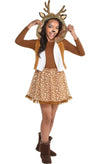 Multicolor Oh Deer Costume Set - Medium (8-10), 1 Pack - Adorable Cotton Outfit, Unique & Comfy - Perfect For Halloween & Dress