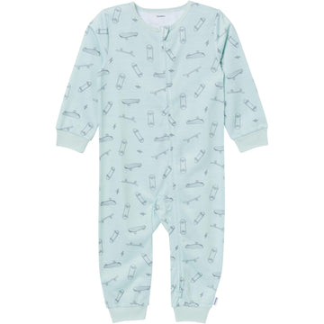 Gerber Toddlers And Baby Boys' Loose-Fit Polyester Jersey Footless Pajamas, Skate