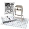 30 Pack | Disposable Splat Mats | Biodegradable + Compostable | Theo'S Mats | Under Highchair Splat Mat For Floor | Baby Led Wea
