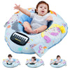 Lovvie & Joy 3-in-1 Baby Seat and Play Activity Center Ring,Soft Infant Seats for Sitting Up Chair 0-12 Months Babies with Toys