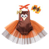 Imekis My First Thanksgiving Baby Girl Outfit 1St Halloween Turkey Costume Cosplay Romper Tulle Dress Fall Themed 1St Birthday O