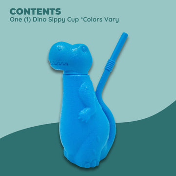 Brite Concepts Dinosaur Shaped Sippy Cup, Bottle For Kids: Holds 6 Oz, Colors Vary, Dinosaur Shaped Sippy Cup For Reducing Spill