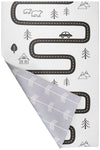 Baby Care Play Mat (Large, Nordic Trails - Morning Fog Arrows) 82'' X 55'' Original One-Piece Reversible Rollable Waterproof Pla