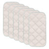 Sunny zzzZZ 6 Pack Baby Waterproof Changing Pad Liners - Quilted Thicker Ultra Soft Changing Table Cover Liners - Durable & Easy