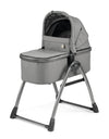 Peg Perego Bassinet with Home Stand for Ypsi-Veloce-Vivace, Mercury (Grey)