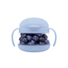 Ubbi Tweat No Spill Snack Container for Kids, BPA-Free, Toddler Travel Cup, Cloudy Blue