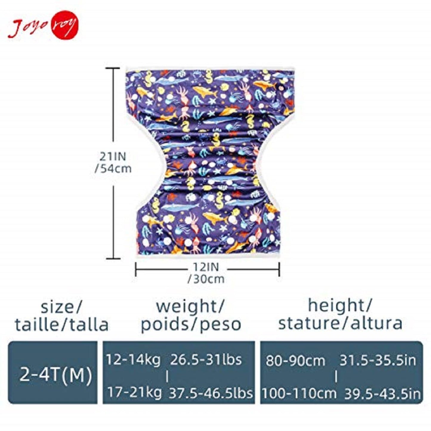 Joyo Roy Swim Diaper Swim Diapers Reusable Swim Diapers Swimming Diapers Reusable Diapers Baby Swim Diaper Reusable Swim Diapers