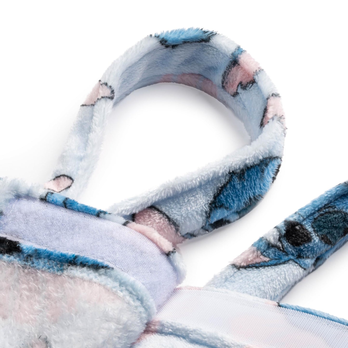 Jay Franco Disney Lilo And Stitch 3 Piece Spa & Bath Set - Includes Towel Wrap, Loofah & Spa Headband - Kids Bath & Shower Acces