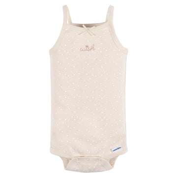 Gerber Baby Girl'S Multi-Pack Sleeveless Onesies Bodysuit, Starfish