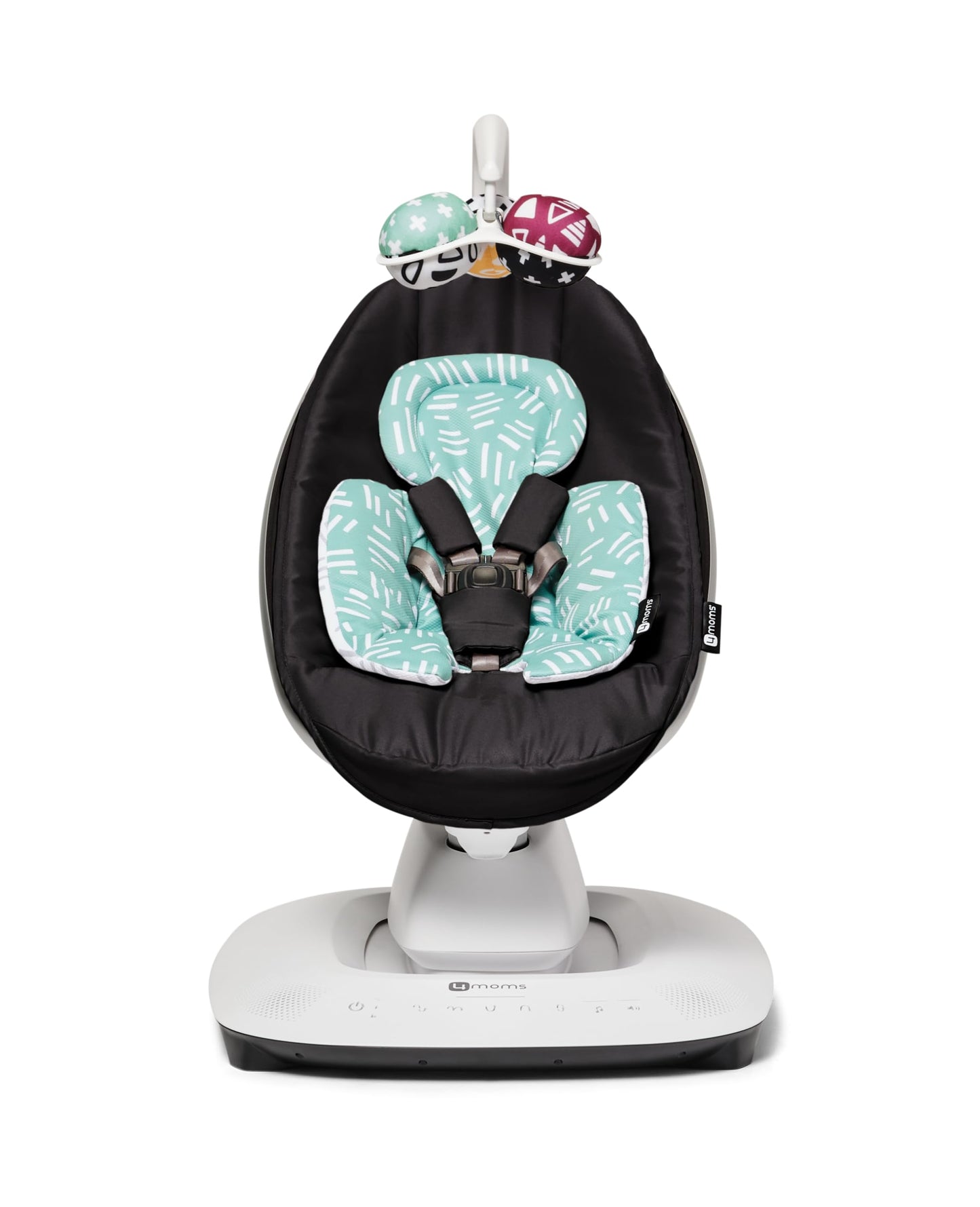 4Moms Rockaroo And Mamaroo Infant Insert, Machine Washable, Cool Mesh Fabric, Reversible Design, Mint