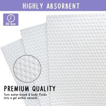 REFLYAWAY 150 Packs Super Absorbent Urine Pads Portable Child Used with Travel Potty Bags Disposable Liners for Toddlers, Toilet