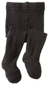 Jefferies Socks Baby-Girls Infant Seamless Organic Cotton Tights, Black, 6-18 Months