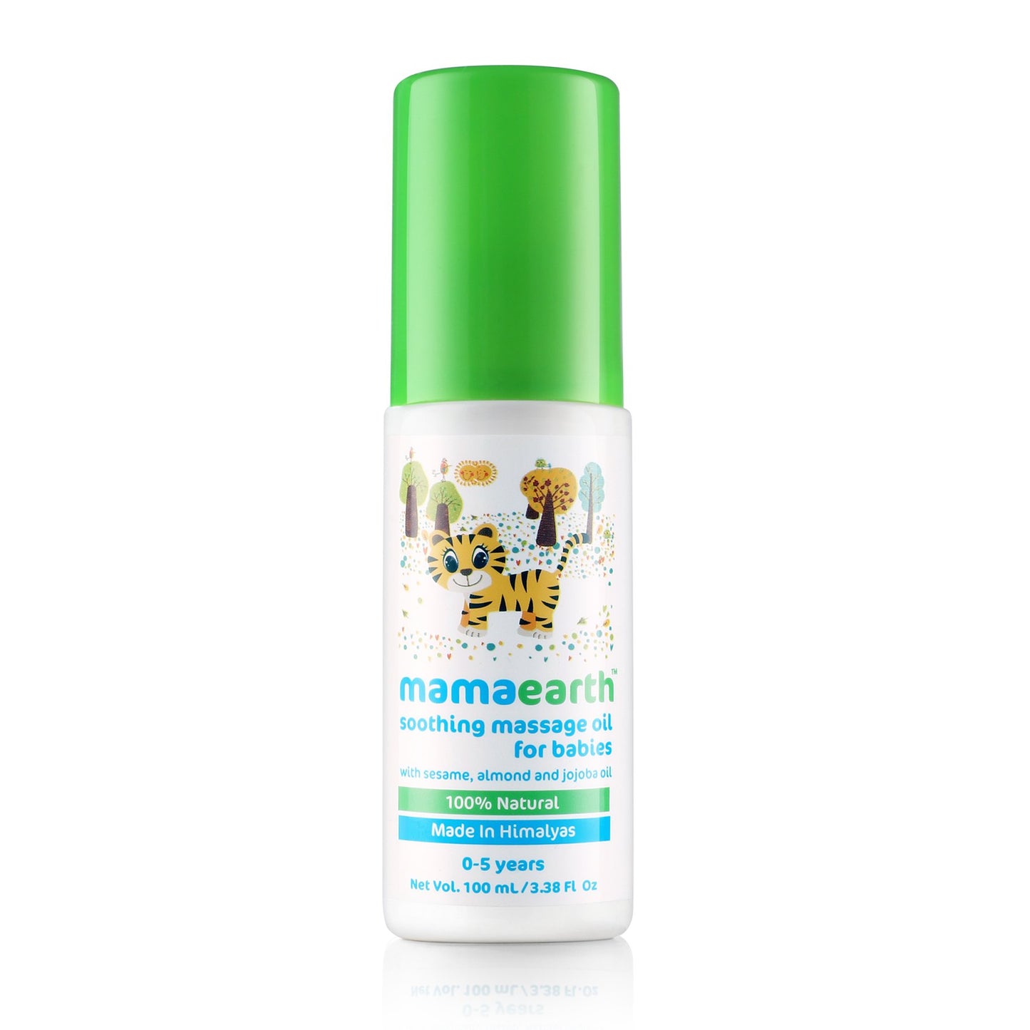 Mamaearth Soothing Baby Massage Oil | Long Lasting Moisturization With Sesame, Almond & Jojoba Oil | Gently Nourishes & Softens