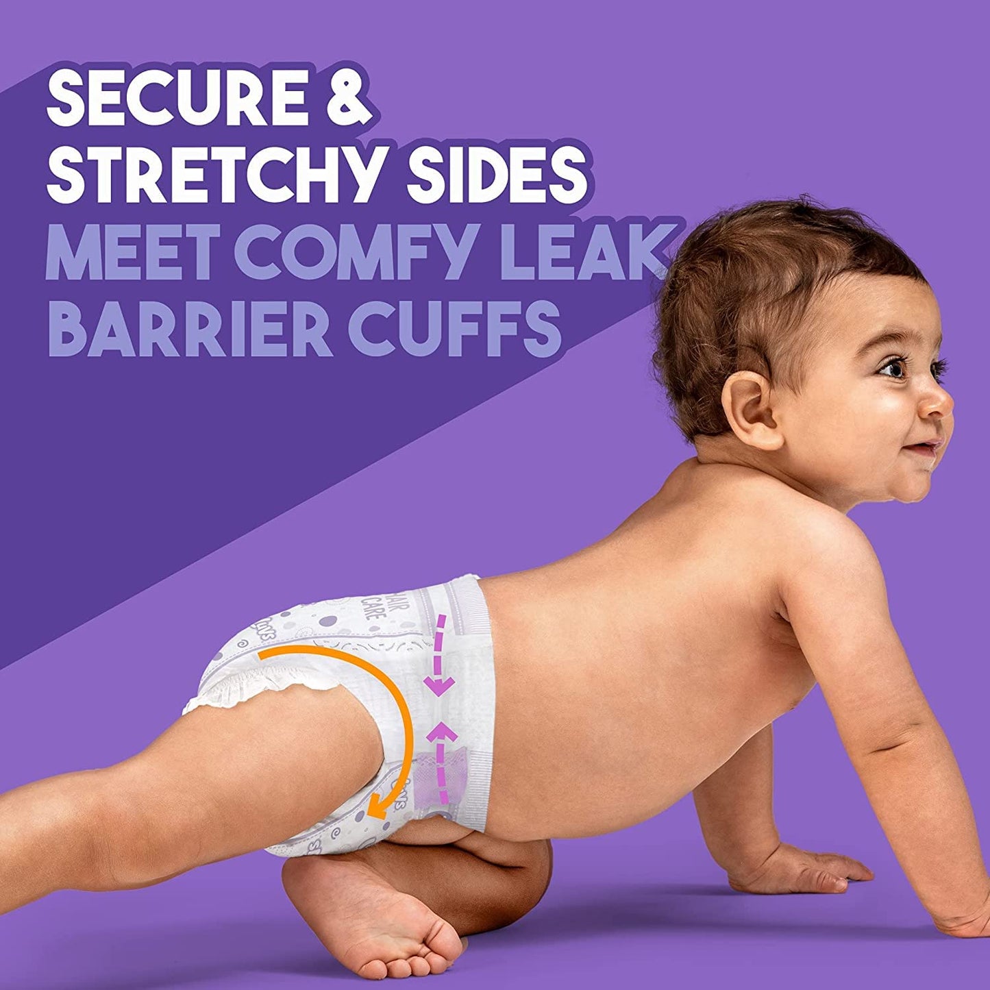 Luvs Triple Leakguards Diapers, Size 3 (168 Count) - Packaging May Vary